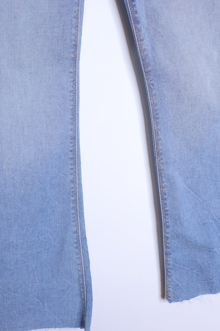 HUDSON NWT Barbara Crop Jeans Boot Cut Lightless Blue Wash High Rise Women's 26