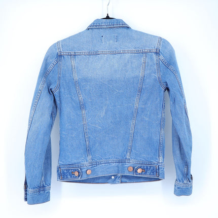 J. Crew Classic Denim Jacket Blue Medium Wash Long Sleeve Women's XXS