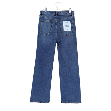 Frame Pixie Arrow Jeans Cloudlet Blue Medium Stonewash NWT Bootcut Women's 30