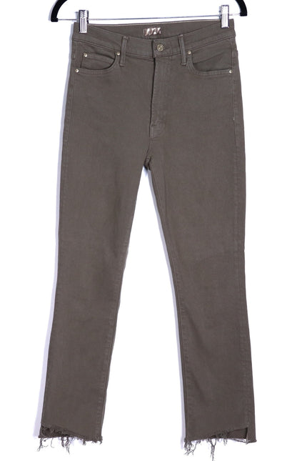 MOTHER Rascal Ankle Step Fray Jeans Capers High Waisted 5 Button Women's 27
