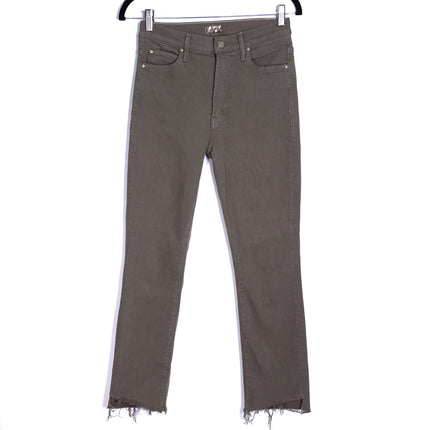 MOTHER Rascal Ankle Step Fray Jeans Capers High Waisted 5 Button Women's 27