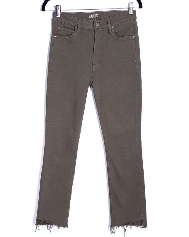 MOTHER Rascal Ankle Step Fray Jeans Capers High Waisted 5 Button Women's 27