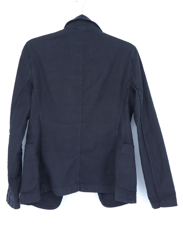 FRANK & EILEEN Dublin Open Blazer Black Long Sleeves Unlined Women's S