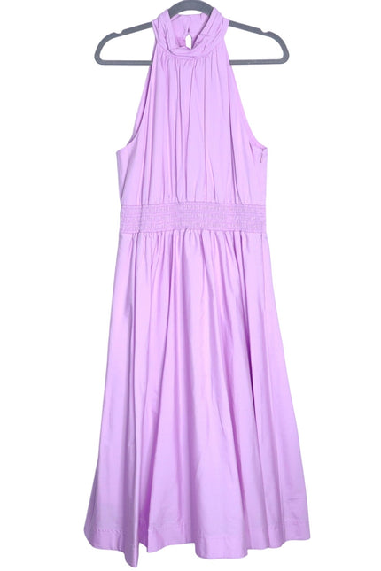 VERONICA BEARD NWT Kinny Halter Dress Barely Orchid Sleeveless Women's 10