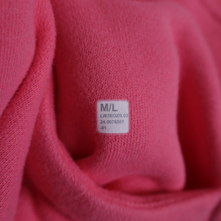 LULULEMON Full Zip Scuba Hoodie Sweatshirt Pink Blossom Oversized Women's M/L