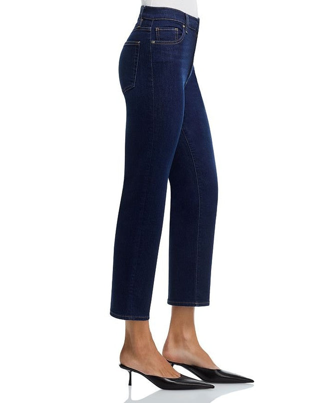 Frame Pixie Le Sleek Jeans Fairway Blue High Rise Straight Leg Women's 32