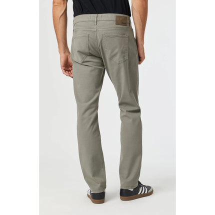 Mavi Marcus Slim Straight Leg Pants Khaki Tan Pewter Luxe Twill Men's 32/32