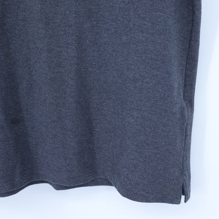 Lacoste Slim Fit Polo Shirt Flamed Gray Cotton Pique Short Sleeve Men's L