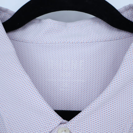 Rhone Commuter Shirt White Printed Sport Button Up Long Sleeve Men's XXL