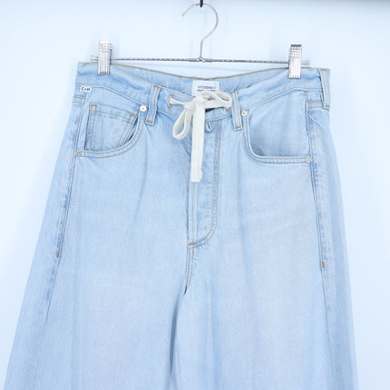 Citizens of Humanity Brynn Drawstring Jeans Portola Blue Light Wash Women's 25