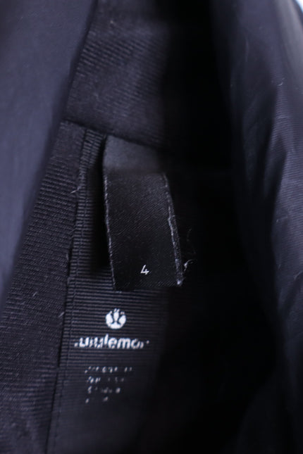 LULULEMON Brave The Cold Goose Down Jacket Black Knee Length Women's 4