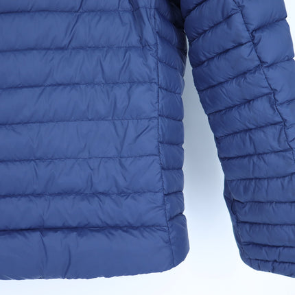Patagonia Down Sweater Jacket Navy Blue Puffer 800 Fill Long Sleeve Men's S