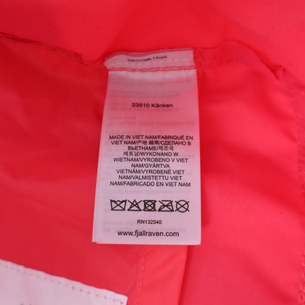 Fjallraven Kanken Classic Backpack Peach Pink 16L Lightweight Convertible Bag