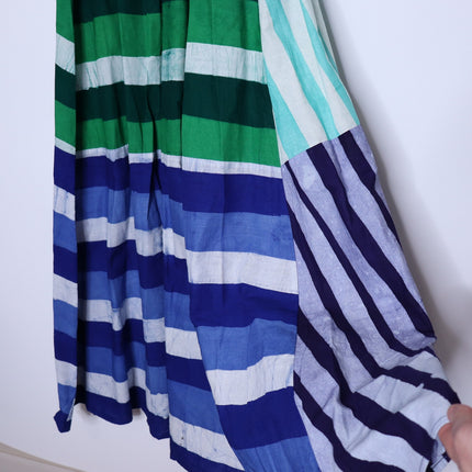 STUDIO 189 Hand Batik Shirt Dress NWT Mixed Print Cotton Multicolor Women's XS