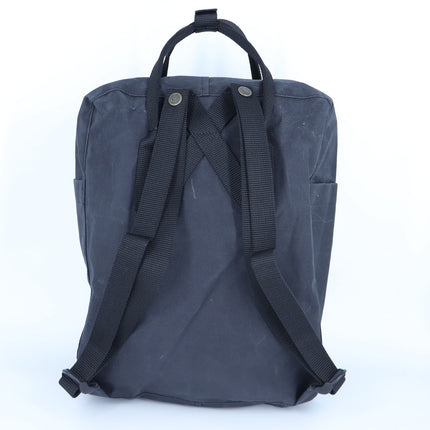 Fjallraven Kanken Classic Backpack Charcoal Black 16L Convertible Bag