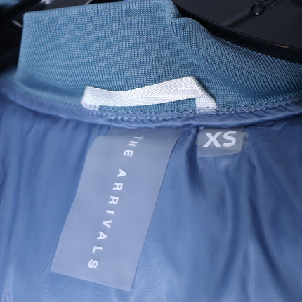 THE ARRIVALS Turbo Puffer Sleeper Coat Vintage Blue Long Sleeve Women's XS