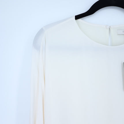Favorite Daughter Making Me Blush Top White Long Balloon Sleeve Women's M