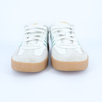 Adidas Barreda Sneakers Core White Court Green Lace Up Low Top Men's 11