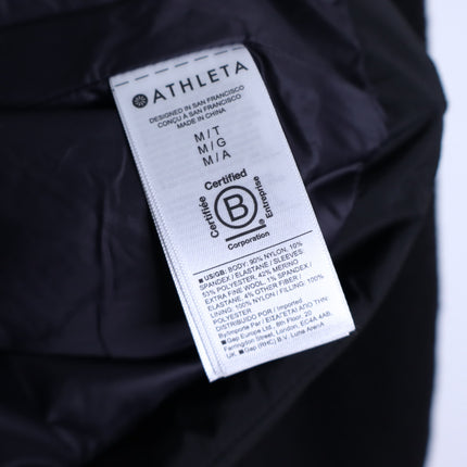 ATHLETA Incline Hybrid Jacket NWT Black Lightweight Puffer Women's MT