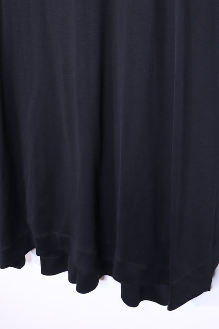 FABIANA FILIPPI Bead-Embellished Sleeveless Dress Black Jersey Knit Women's XL