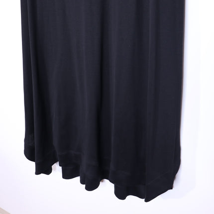 FABIANA FILIPPI Bead-Embellished Sleeveless Dress Black Jersey Knit Women's XL