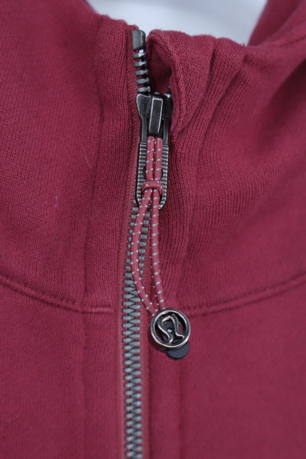LULULEMON Oversized Scuba Hoodie Mulled Wine Half Zip Sweatshirt Women's XL/XXL