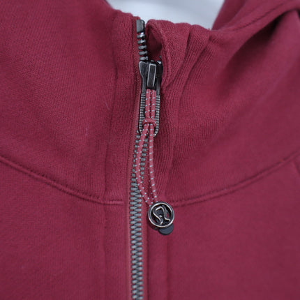 LULULEMON Oversized Scuba Hoodie Mulled Wine Half Zip Sweatshirt Women's XL/XXL