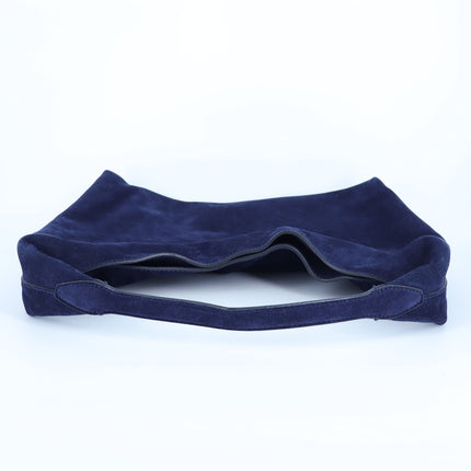 Madewell The Mylie Shoulder Bag Midnight Navy NWT Suede Slouchy Hobo Bag