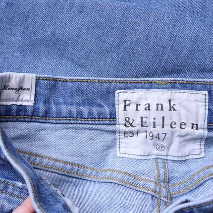 FRANK & EILEEN Monaghan Mom Jean 1997 Wash Distressed High Rise Denim Women's 27