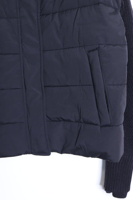 ATHLETA NWT Incline Hybrid Jacket Black Lightweight Puffer Women's MT