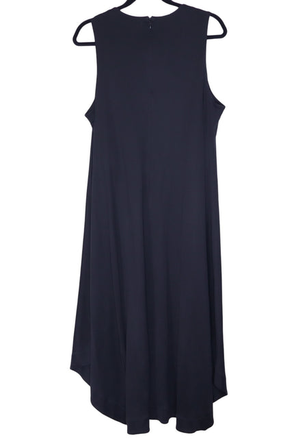FABIANA FILIPPI Bead-Embellished Sleeveless Dress Black Jersey Knit Women's XL