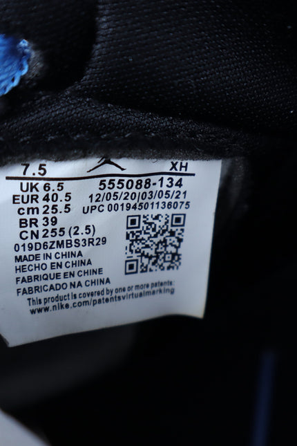 NIKE Air Jordan 1 Retro High OG University Blue High Top Active Men's 7.5