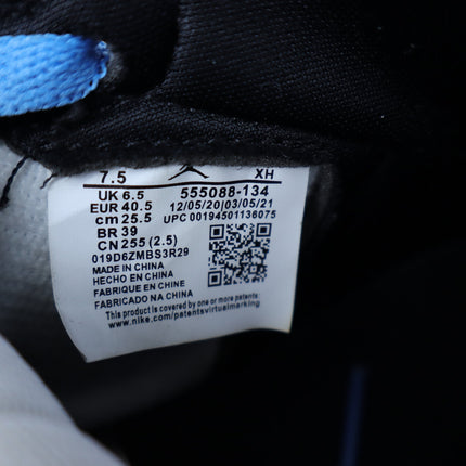 NIKE Air Jordan 1 Retro High OG University Blue High Top Active Wms 9/Men's 7.5