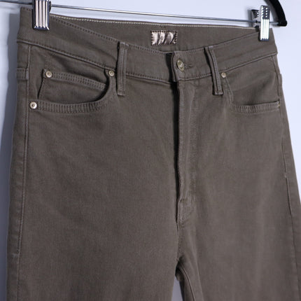 MOTHER Rascal Ankle Step Fray Jeans Capers High Waisted 5 Button Women's 27