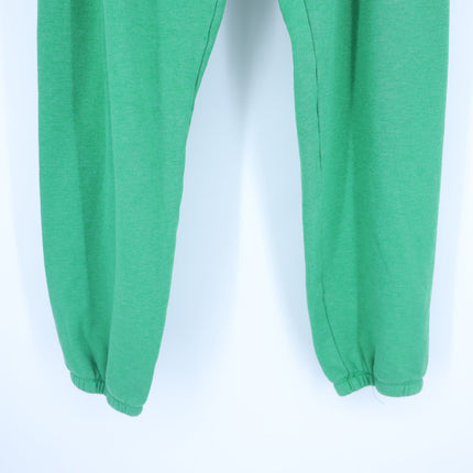 SPRWMN Jade Heart Sweatpants Green Pull On Jogger Loungewear Women's M