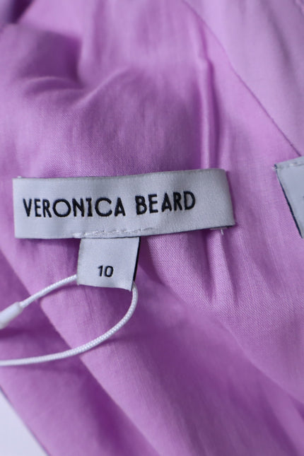 VERONICA BEARD NWT Kinny Halter Dress Barely Orchid Sleeveless Women's 10