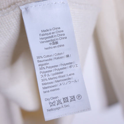 J.CREW Cecile Relaxed Sweater Blazer Ivory One Button Long Sleeve Women's S