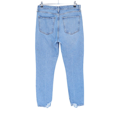 AGOLDE Nico High Rise Slim Jeans Chronicle Blue Light Wash Ankle Cut Women's 29