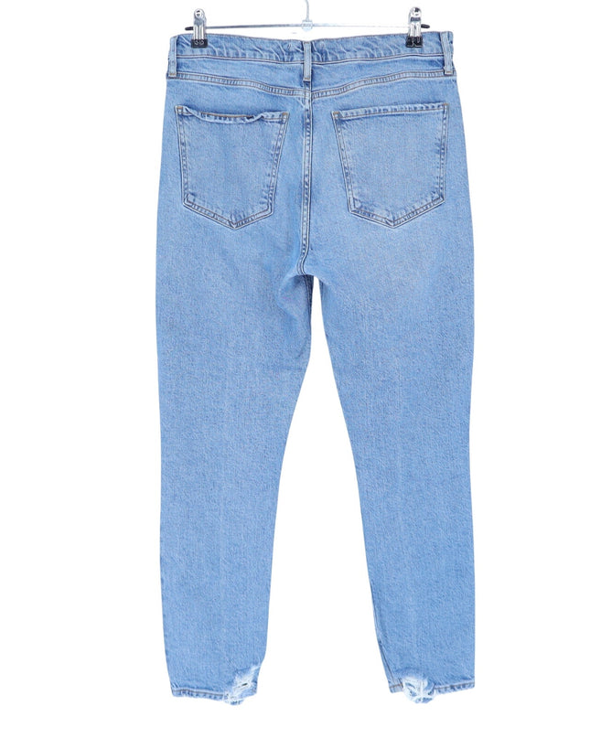 AGOLDE Nico High Rise Slim Jeans Chronicle Blue Light Wash Ankle Cut Women's 29