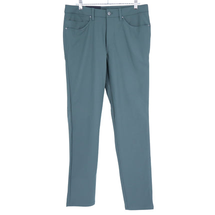 LULULEMON Slim-Fit ABC Pant Smoked Spruce Warpstreme 5 Pocket Men's 32X32